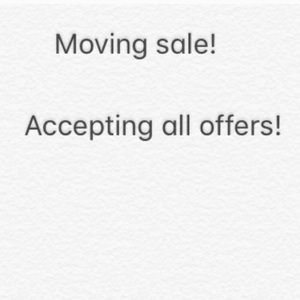 Moving sale!